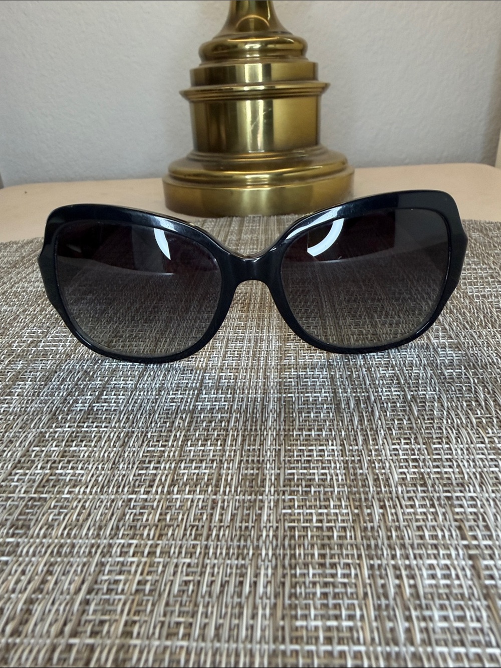 Women's Black Oversized Sunglasses 7059
